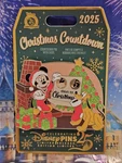 2025 Disney Parks Mickey Mouse & Pluto Holiday Christmas Countdown Lr Pin. Fixed Price $52.95.
