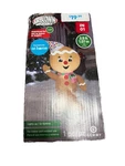Gemmy Airblown Inflatable Led Gingerbread Boy 3.5FT Christmas Yard Decor. Fixed Price $17.99.