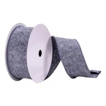 Vickerman 2.5"X10YD Pewter Felt Ribbon. Fixed Price $28.90.