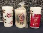 Holiday Living Flameless Led Battery Candolier On/off Sensor Lot 3 Candles. Fixed Price $19.99.