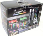Gemmy Combo Multi Led 36 Shooting 99 Starry Night Icicle Lightshow. Fixed Price $119.97.