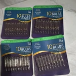 Holiday Time 10 Replacement Bulbs 12V Clear Glass Lights Mpn 64-846. Fixed Price $9.69.