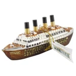 Kurt Adler Noble Gems Titanic Ship Glass Christmas Tree Ornament. Fixed Price $23.95.