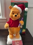 Disney Telco Motion-ettes Winnie The Pooh Animated Christmas Display Figure. Fixed Price $22.99.