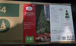 Holiday Time 6.5FT Pre-lit Madison Pine Artificial Christmas Tree, Multicolor. Fixed Price $35.00.