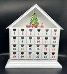 Reed & Barton White Wood Advent Calendar Christmas Countdown Box #878280. Fixed Price $32.95.