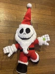Nwt Nightmare Before Christmas 14" Animated Musical Jack Skellington Santa. Fixed Price $14.77.