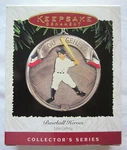 Hallmark Keepsake Ornament Lou Gehrig-baseball HEROES-1995. Fixed Price $5.00.