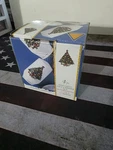 Kingsbridge International Christmas Collection 4 Pc Fine China Salt & Pepper Set. Fixed Price $12.99.