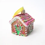 Old World Christmas Glass Ornament Gingerbread House X 1/2" Owc 2003. Fixed Price $17.99.