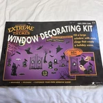 Vintage 2001 Halloween Window Decor Clings By Jmc Impact *new Ghost Graveyard. Fixed Price $14.77.