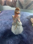 Hallmark Disney Princess Christmas Ornament Bell Cinderella Glass Ceramic. Fixed Price $17.00.