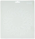 Quilting Creations Open Feather Wreath Stencil. Fixed Price $12.05.