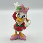 Vintage 1999 Disney Daisy Duck Mistletoe Ornament Enesco Tree-rific Treasures. Fixed Price $12.99.