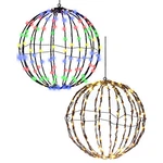 Christmas Foldable Metal Hanging Sphere Lights Outdoor Display Ball Usa. Fixed Price $19.99.