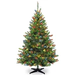 National Company 6 Ft Pre-lit Kincaid Spruce Artificial Christmas Tree, .... Fixed Price $235.83.