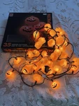 35 Halloween Indoor/outdoor End To Superbright Mini Pumpkin Light Set. Fixed Price $34.99.