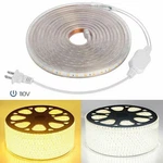 110V Led Strip Smd 5050 Flexible Tape Home Outdoor Lighting Rope + Us Plug. Fixed Price $329.99.
