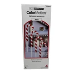 Gemmy Led Lightshow Colormotion 4 Ct Candy Cane Pathway Lights/markers White. Fixed Price $29.99.