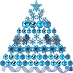 94 Pcs Christmas Tree Decorations Set, Ball Ornaments Glitter .... Fixed Price $71.77.