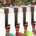 Spsheng Christmas Stocking Holders For Mantle, 4 Pack Nickel,. Fixed Price $14.52.