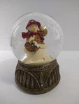 Vintage Demdaco Winter Promenade Visit Musical Waterball Snow Globe. Fixed Price $34.50.