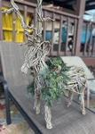Garden Elements Outdoor Christmas Decoration, Grapevine Standing Deer, Brown. Fixed Price $39.00.