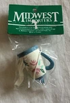 New Midwest Importers Cannon Falls Wooden Coffee Pot Pitcher Ornament. Fixed Price $5.96.