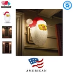 Santa Porch Light Cover Holiday And Christmas Decorations Flexible, Weather.... Fixed Price $35.99.