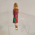 Old World Christmas Red Clip-on Candle Glass Tree Ornament 4 Inch. Fixed Price $13.50.