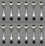 Oneida Stainless Valley Forge Cereal / Ice Cream Sugar Spoons - Set Of Twelve. Fixed Price $24.99.