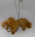 Wondershop Lion Christmas Ornament Jungle Animals Faux Fur Tree Decor With Tag. Fixed Price $14.99.