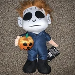 Halloween Michael Myers & Jack O' Lantern Plush 20 Stand Up Door Greeter New. Fixed Price $59.00.