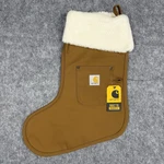 Carhartt Duck Canvas Khaki Brown Christmas Pocket Stocking Brand New. Fixed Price $35.17.