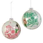Raz Imports Sparkle Holiday Ball Ornament 4524617. Fixed Price $36.00.