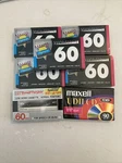 Vintage Retro Quality Tapes For Home Recording Extra Audio Cassette Lot. Fixed Price $24.99.
