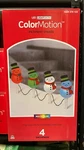 Gemmy Set Of 4 Lightshow Color Motion 20 In. Christmas Pathway Led Stakes. Fixed Price $46.99.