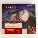 Showlights Super Projector Display Remote Home Outdoor Christmas Decor New. Fixed Price $32.99.