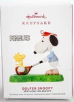Hallmark Golfer Snoopy Spotlight On Series 22ND Keepsake Ornament 2019. Fixed Price $13.99.