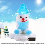 Matashi Murano Christmas Winter Glass Snowman Figurine Decorative Gift. Fixed Price $16.99.