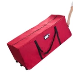 Elf Premium Red Rolling Christmas Tree Storage Duffel Bag For 9 Ft. Fixed Price $44.99.