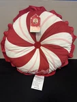 New Dolly Parton Christmas Round Peppermint Decorative Pillow. Fixed Price $30.57.