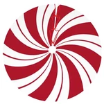 Molian Traditional Christmas Tree Skirt With 48", Swirl Peppermint Candy. Fixed Price $14.52.