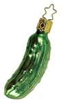 Inge-glas Christmas Pickle Gurken 10620S001 Igm German Blown Glass Orn. Fixed Price $20.75.