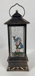 Gerson Bluebird Spinning Water Lantern Lighted Glitter Snow Globe Bronze Working. Fixed Price $39.99.