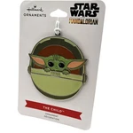Hallmark - Grogu The Child Mandalorian 3IN Flat Enamel Coated Metal Ornament. Fixed Price $9.99.