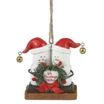 Midwest Cbk H2 S'mores "1ST Christmas Together" Ornament 2.75"H 111416. Fixed Price $13.59.