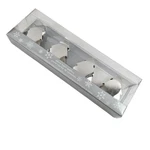 Pier 1 One 4 Placecard Holders 8 Cards Silver Christmas Tree Holiday Table Decor. Fixed Price $13.00.