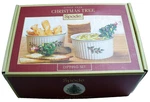 New Box Spode Portmeirion 2 Dipping Dish 4" Ramekin Christmas Tree Spreaders Uk. Fixed Price $22.00.
