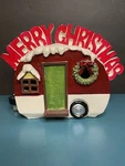 Christmas Camping Trailer Light Up Display Holiday Rv. Fixed Price $21.00.